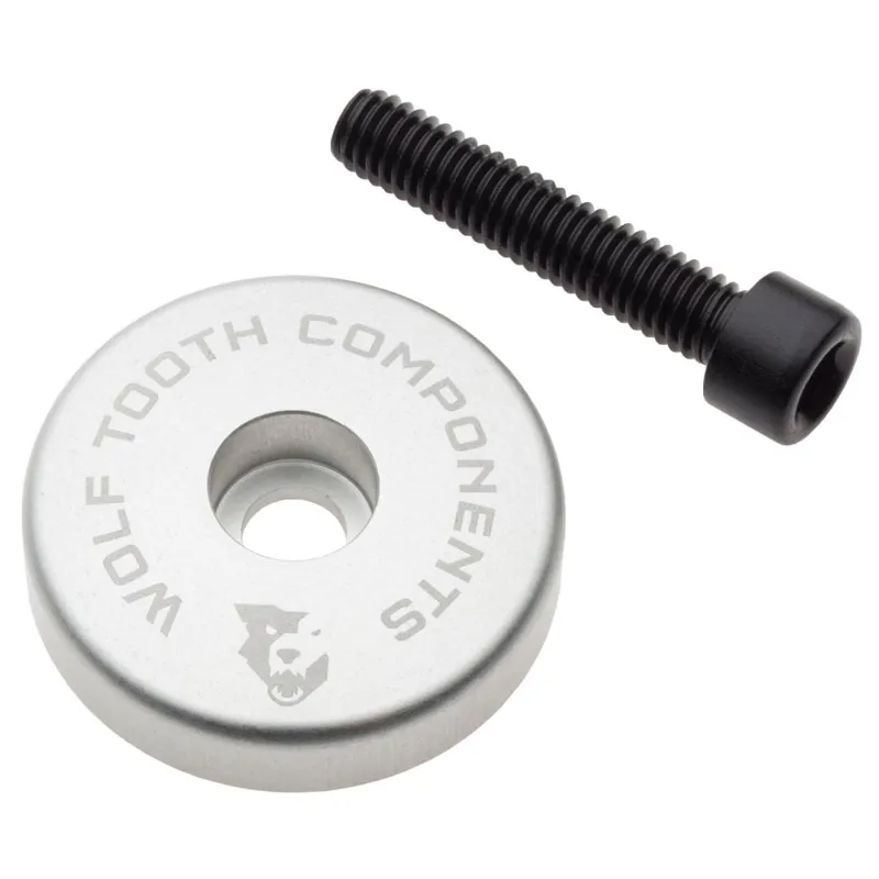 Wolf Tooth Ultralight Stem Cap with Integrated Spacer 5mm-6